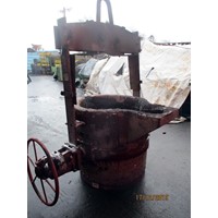 Pouring ladle with planetary gearbox ± 2,5 t